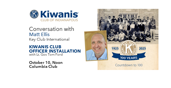 October 10: Featuring Key Club 